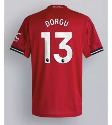 Manchester United Patrick Dorgu #13 Replik Heimtrikot 2025-26 Kurzarm
